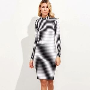 Sanctuary  striped long sleeve dress